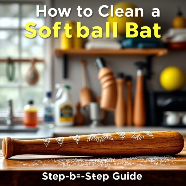 How to Clean a Softball Bat: Step-by-Step Guide
