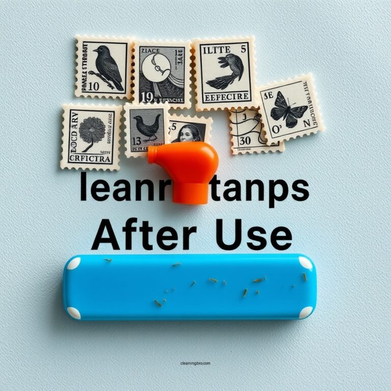 How to Clean Stamps After Use: A Simple Guide