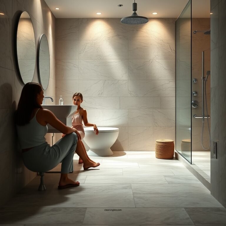 How to Clean a Stone Floor in Your Shower