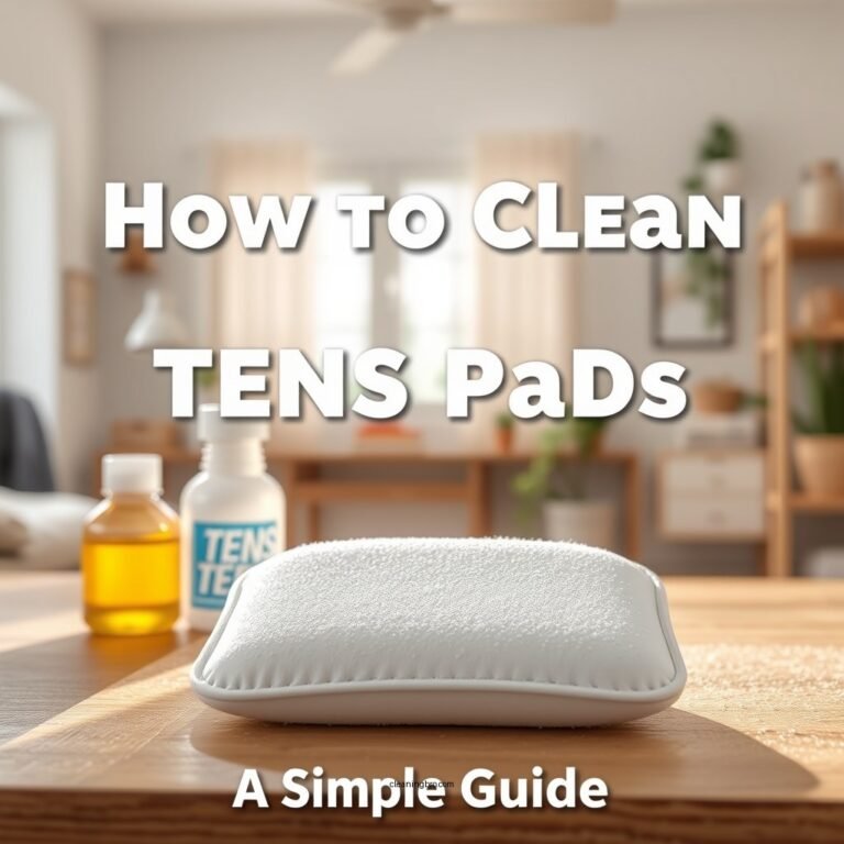 How to Clean TENS Pads: A Simple Guide