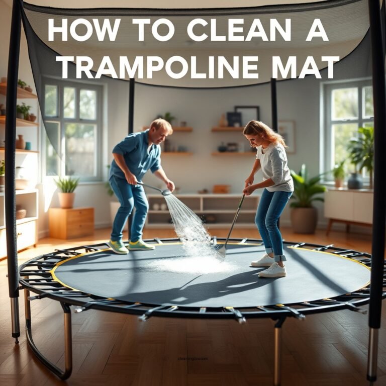 How to Clean a Trampoline Mat: Step-by-Step Guide