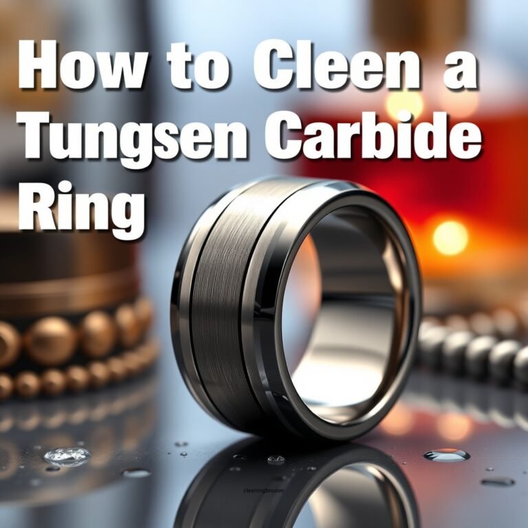 How to Clean a Tungsten Carbide Ring: Simple Steps