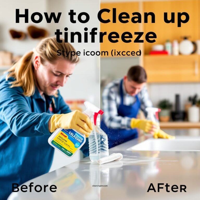 How to Clean Up Antifreeze: A Step-by-Step Guide