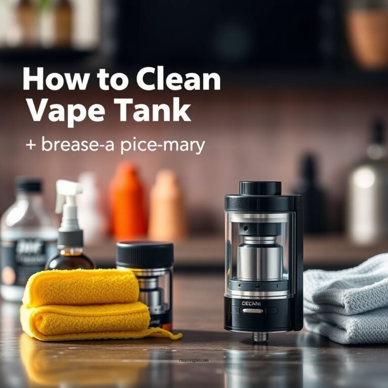 How to Clean a Vape Tank: A Step-by-Step Guide