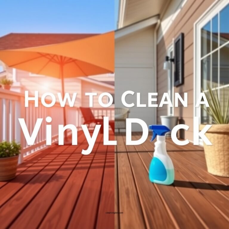 How to Clean a Vinyl Deck: Step-by-Step Guide