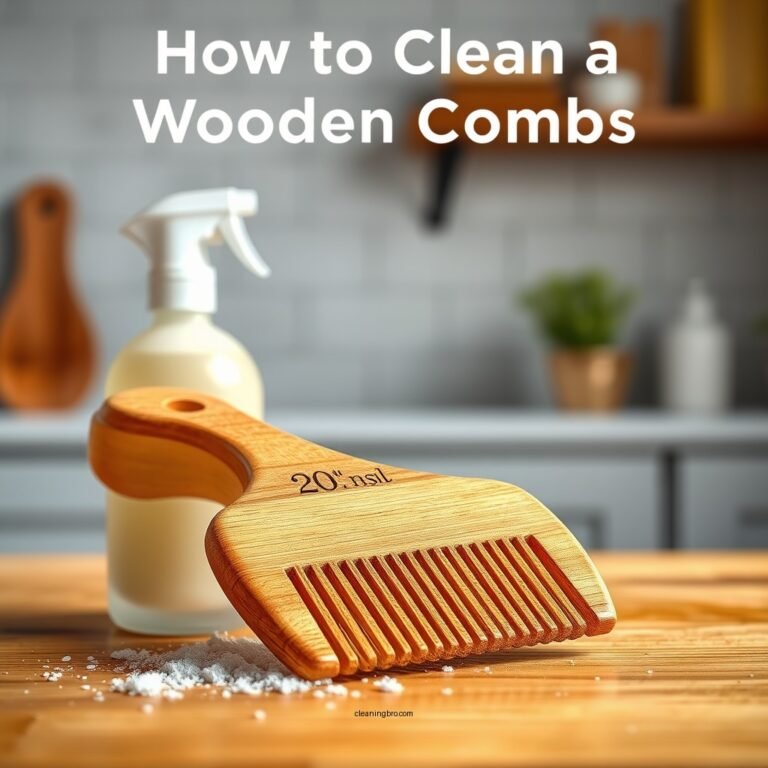 How to Clean a Wooden Comb: Simple Steps