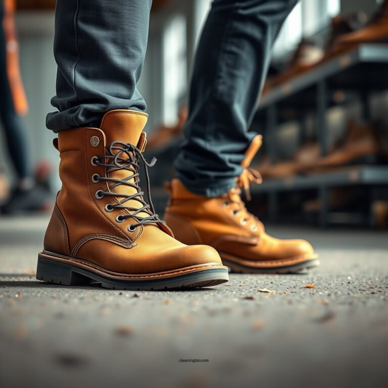 How to Clean the Smell from Work Boots