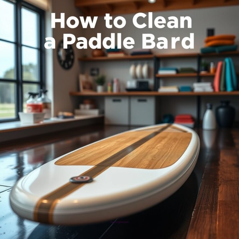 How to Clean a Paddle Board: Step-by-Step Guide