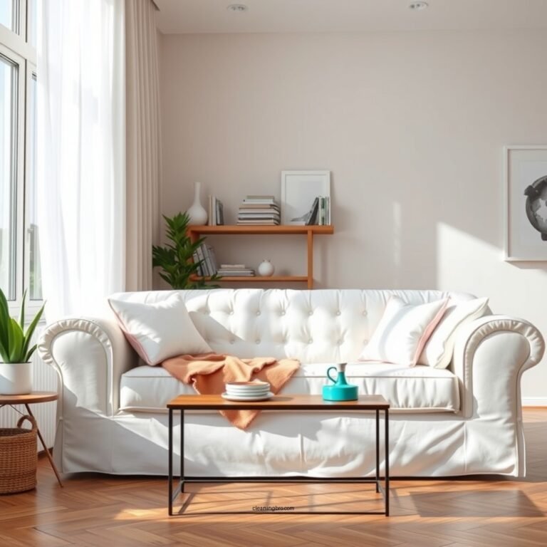 How to Keep Your White Sofa Clean: Effective Strategies