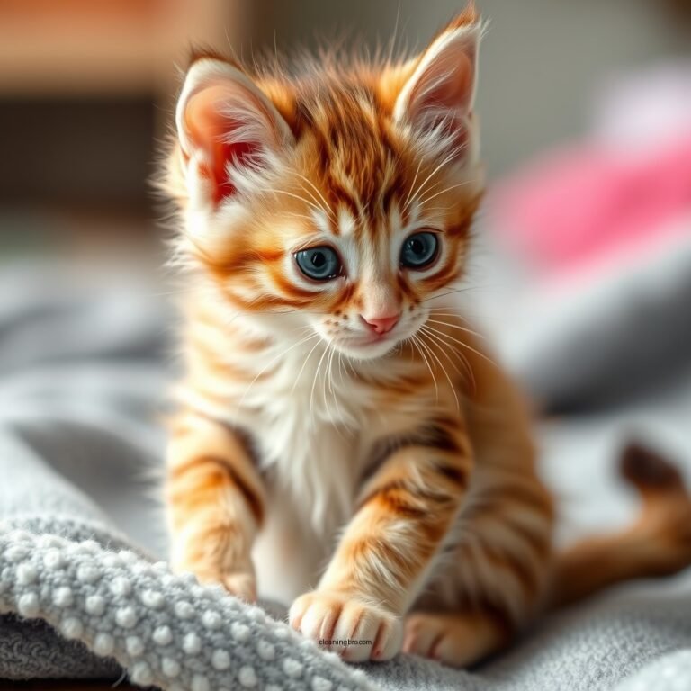 How to Teach a Kitten to Clean Its Bum Effectively