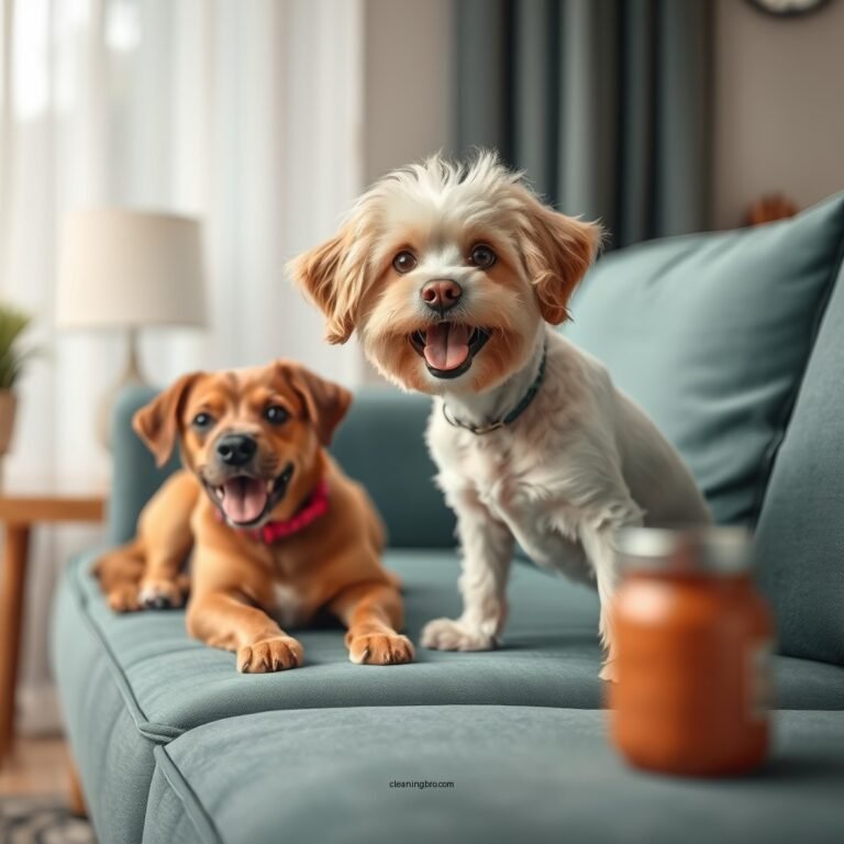 How to Clean a Sofa After Your Dog Peed on It