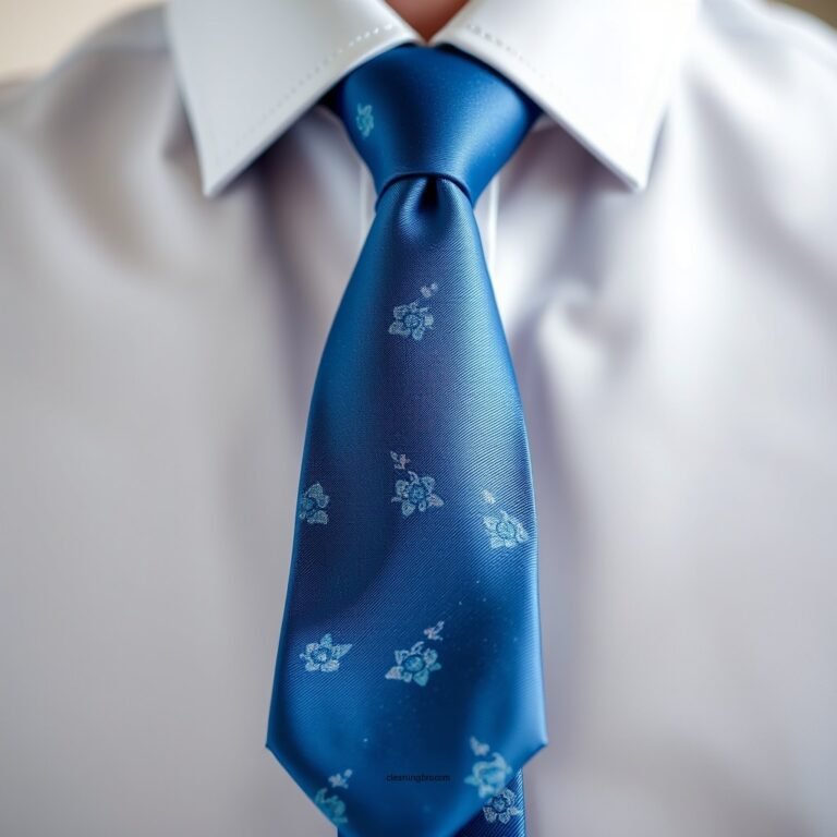 How to Clean a Silk Tie: Best Practices and Tips