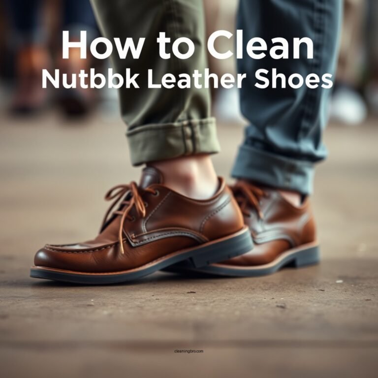 How to Clean Nubuck Leather Shoes: A Simple Guide