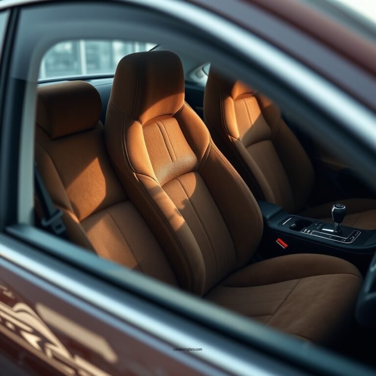 How to Clean Suede Car Seats: A Step-by-Step Guide