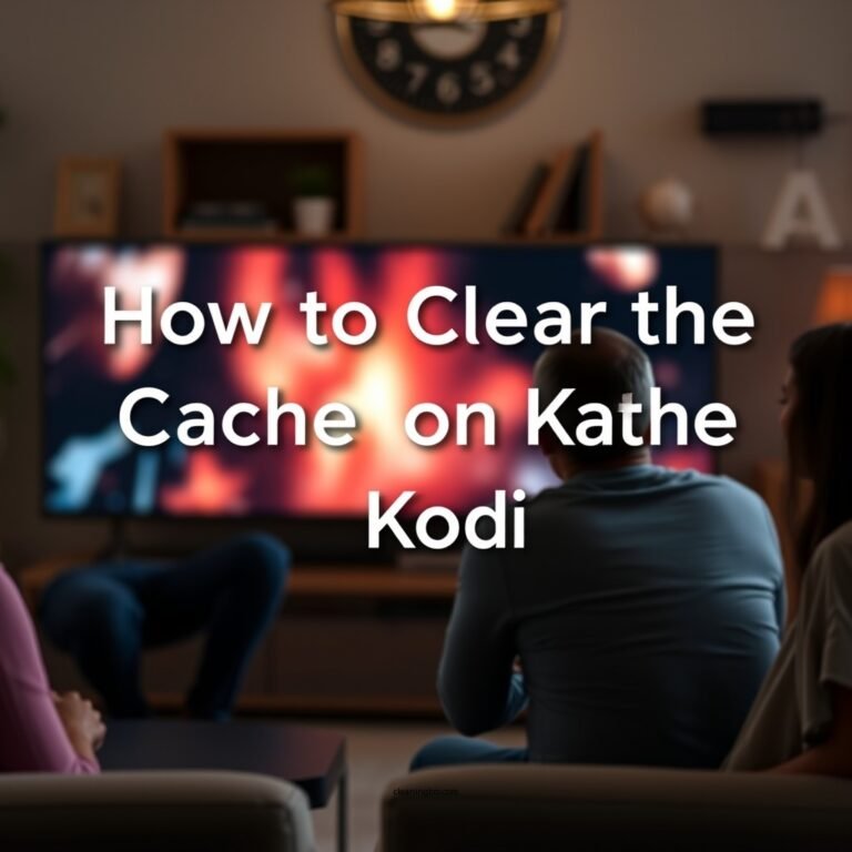 How to Clear the Cache on Kodi: A Simple Guide