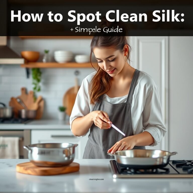 How to Spot Clean Silk: A Simple Guide