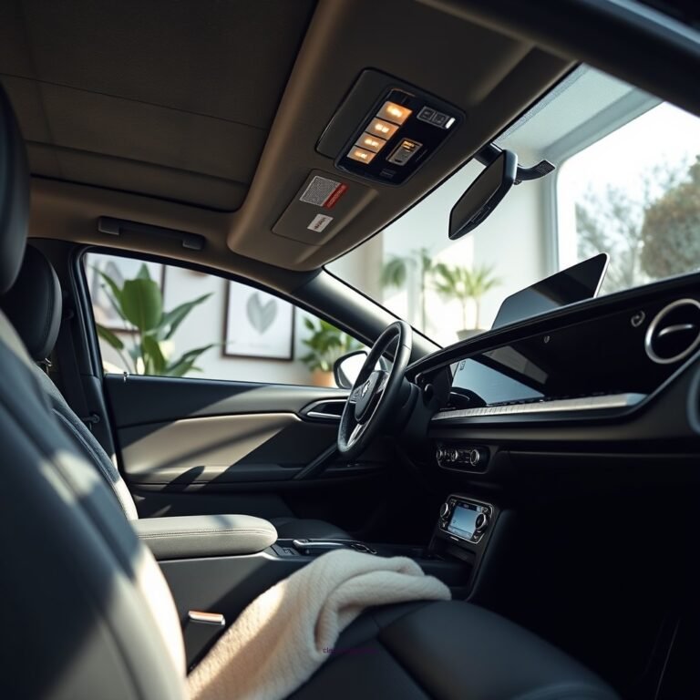 How to Clean a Piano Black Car Interior Effectively