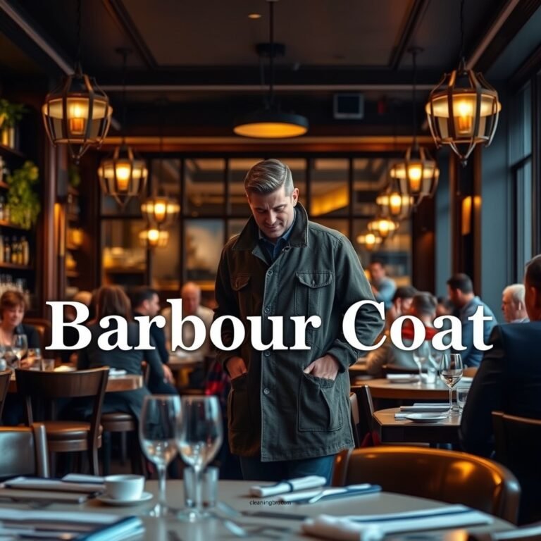 How to Clean a Barbour Coat: Step-by-Step Guide