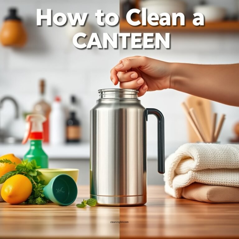 How to Clean a Canteen: Step-by-Step Guide