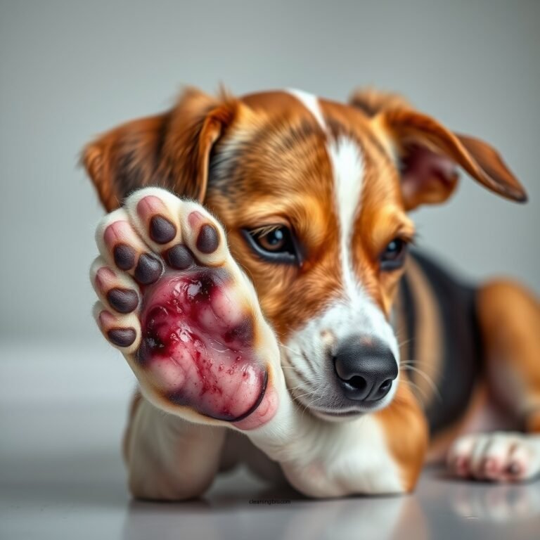 How to Clean a Dog’s Paw Wound Safely and Effectively