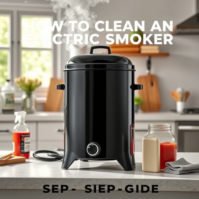How to Clean an Electric Smoker: A Step-by-Step Guide