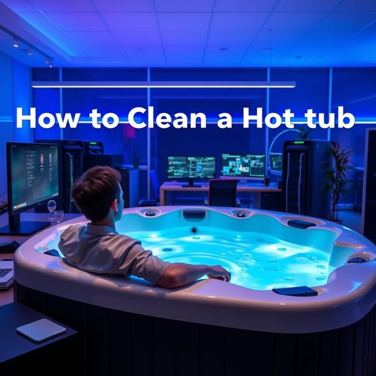 How to Clean a Hot Tub After Draining: Essential Steps