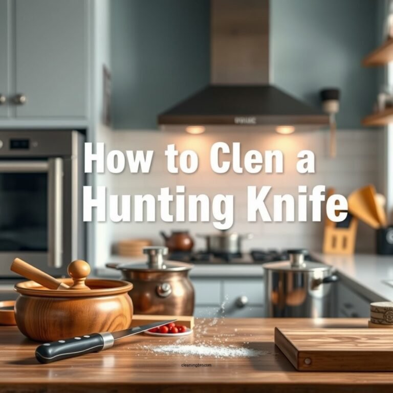 How to Clean a Hunting Knife: Step-by-Step Guide