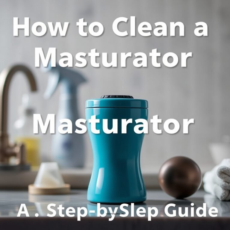 How to Clean a Masturbator: A Step-by-Step Guide