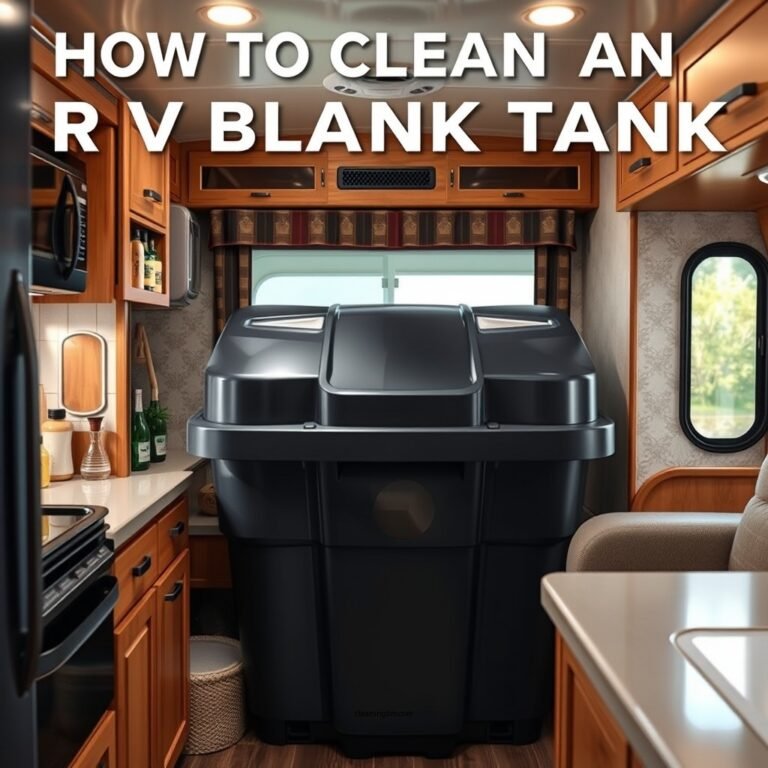 How to Clean an RV Black Tank: A Step-by-Step Guide