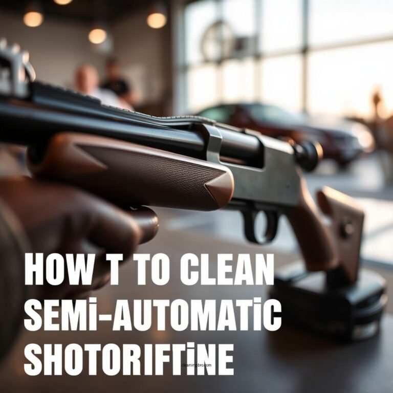 How to Clean a Semi-Automatic Shotgun: Step-by-Step Guide