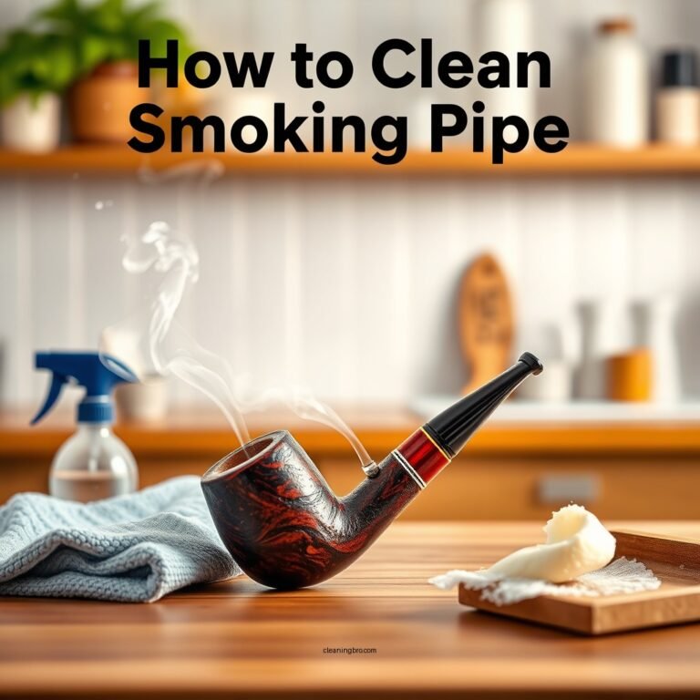 How to Clean a Smoking Pipe: Simple Steps to Follow