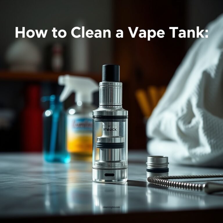 How to Clean a Vape Tank: Step-by-Step Guide