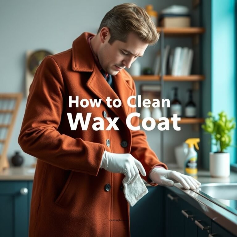 How to Clean a Wax Coat: Step-by-Step Guide