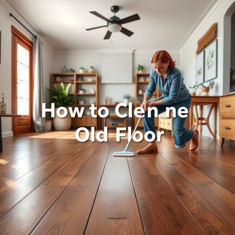 How to Clean an Old Wood Floor: Essential Steps