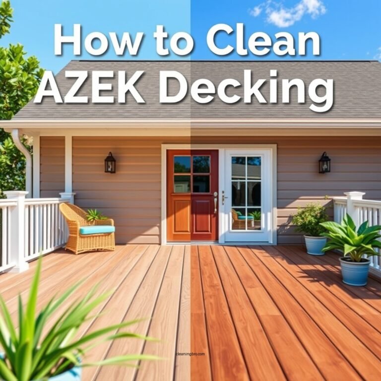 How to Clean AZEK Decking: A Simple Guide