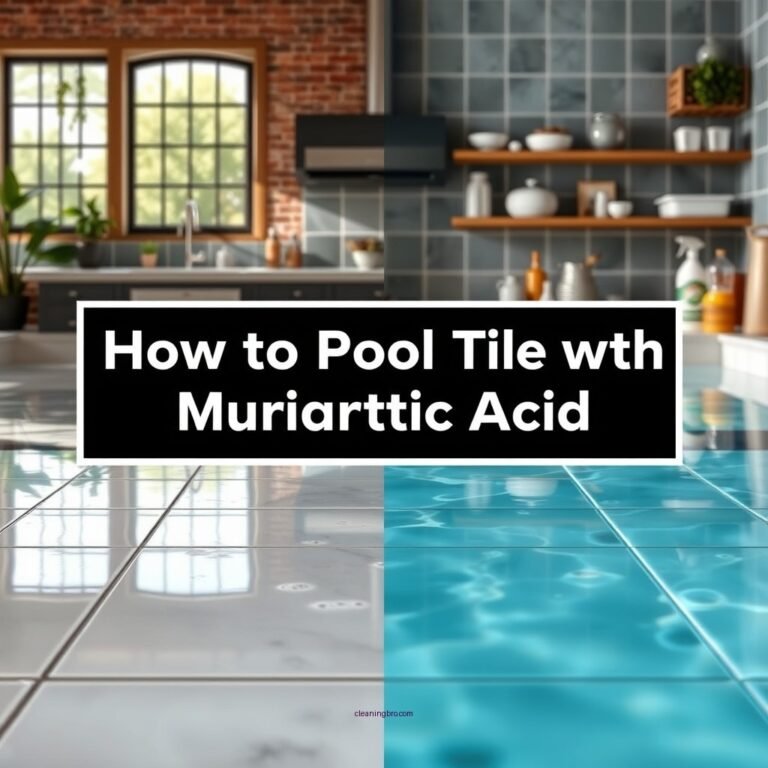 How to Clean Pool Tile with Muriatic Acid: A Step-by-Step Guide
