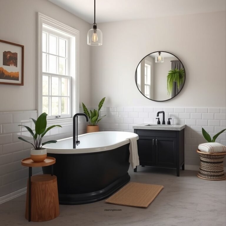 How to Clean Black Bathroom Fixtures: Simple Tips and Tricks