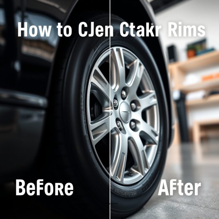 How to Clean Black Rims: A Step-by-Step Guide