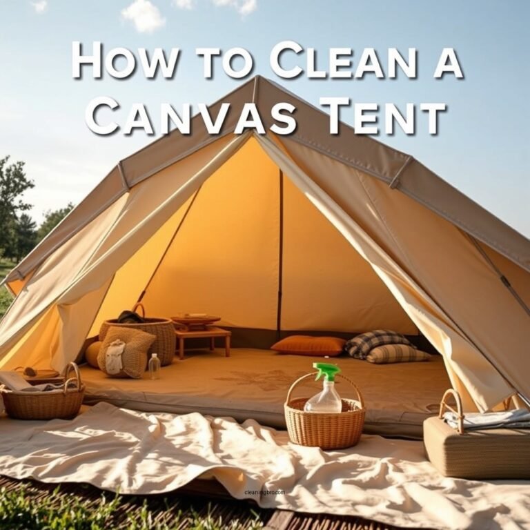 How to Clean a Canvas Tent: A Step-by-Step Guide