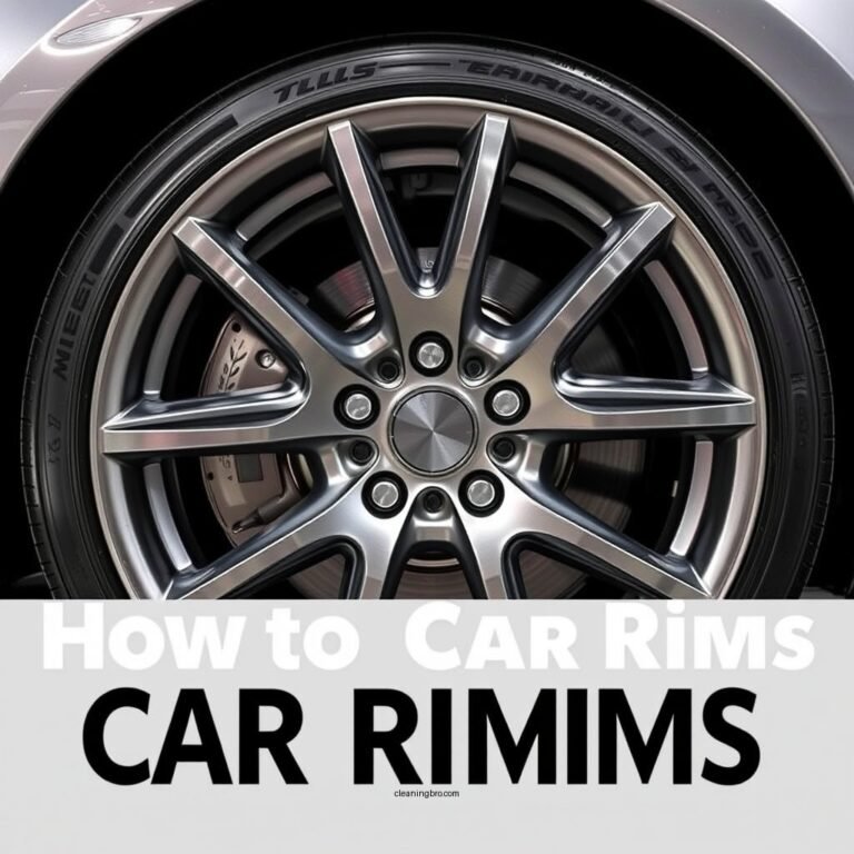 How to Clean Car Rims: A Step-by-Step Guide