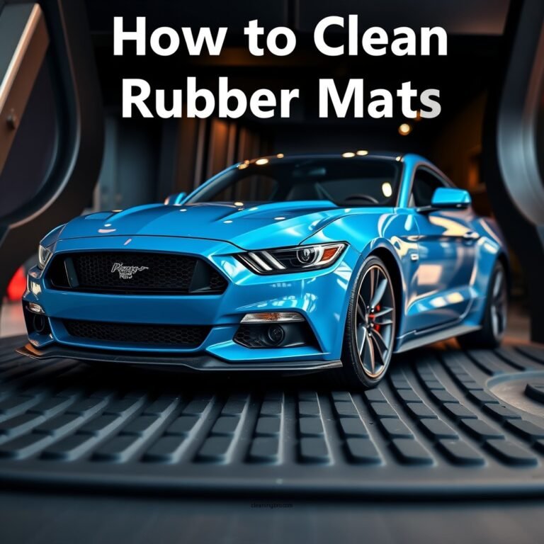 How to Clean Car Rubber Mats: Step-by-Step Guide