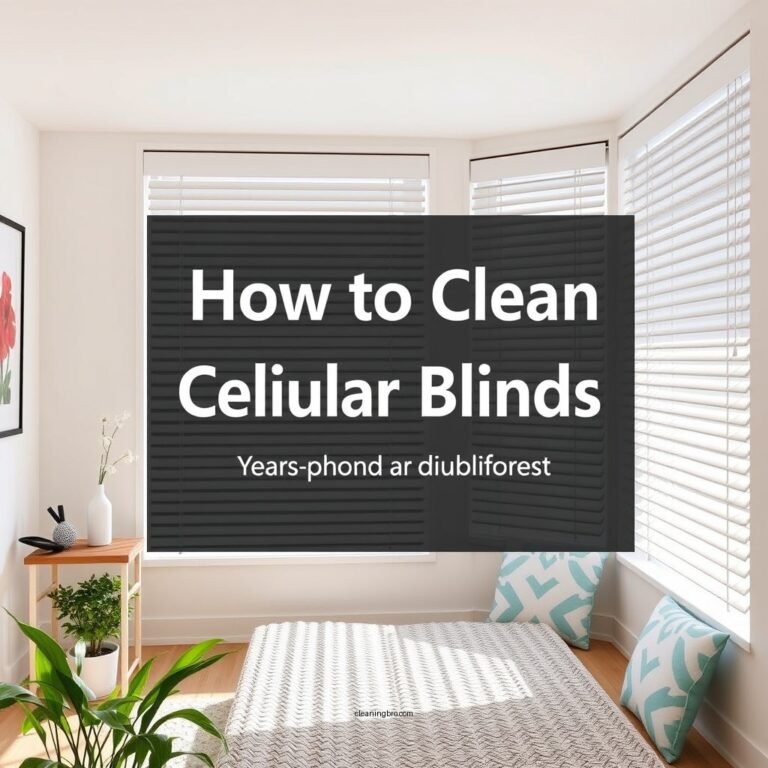 How to Clean Cellular Blinds: A Step-by-Step Guide