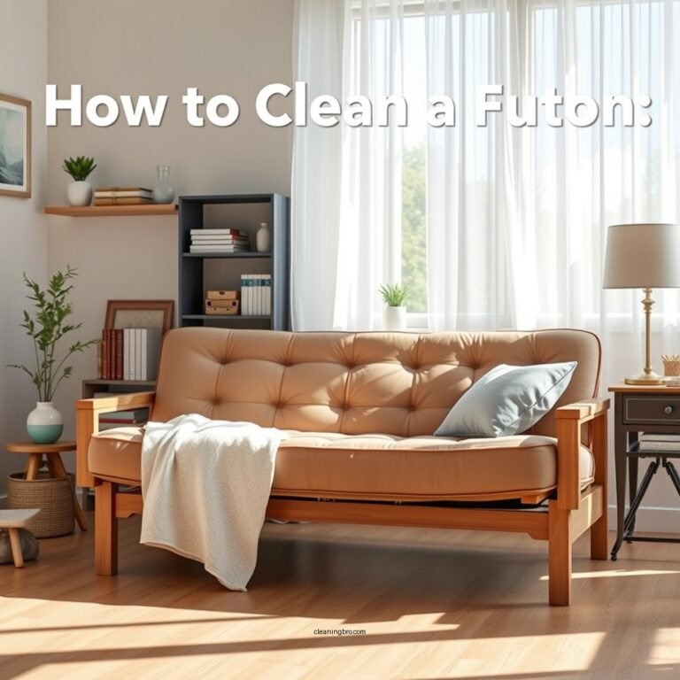 How to Clean a Futon: A Step-by-Step Guide