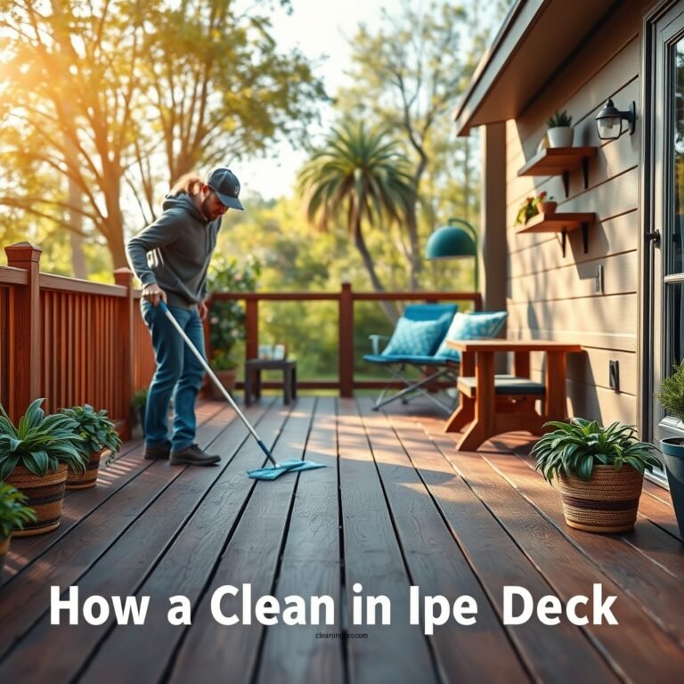 How to Clean an Ipe Deck: A Step-by-Step Guide