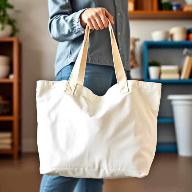How to Clean a Lands’ End Canvas Bag