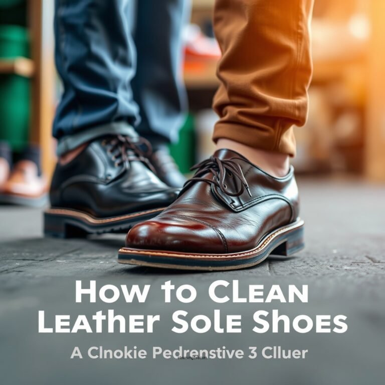 How to Clean Leather Sole Shoes: A Comprehensive Guide