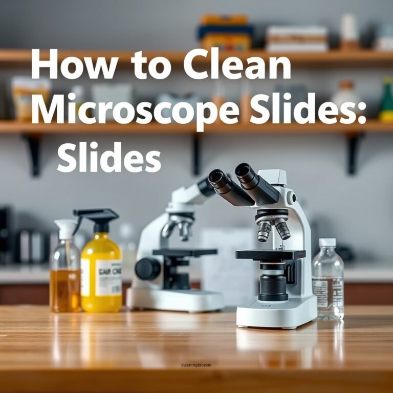 How to Clean Microscope Slides: A Step-by-Step Guide