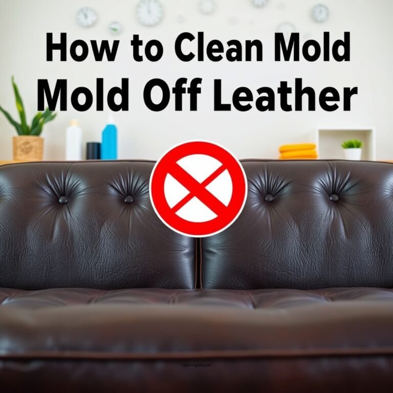 How to Clean Mold Off Leather: A Step-by-Step Guide