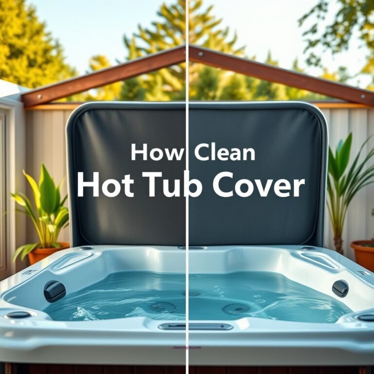 How to Clean a Hot Tub Cover: Step-by-Step Guide