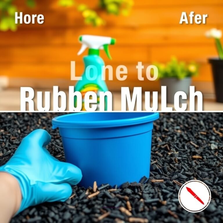 How to Clean Rubber Mulch: A Step-by-Step Guide